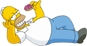 Transparent Homero Png - Donut Homer Simpson Png, Png Download PNG image with transparent background