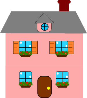 Transparent House Clipart Png - Dollhouse Clipart, Png Download PNG image with transparent background