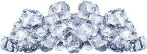 Transparent Ice Cubes Cluster.png PNG image with transparent background