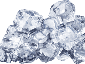 Transparent Ice Cubes Cluster.png PNG image with transparent background