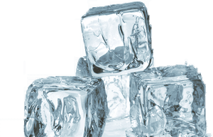 Transparent Ice Cubes Stacked PNG image with transparent background
