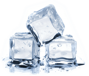 Transparent Ice Cubeson White Background.png PNG image with transparent background