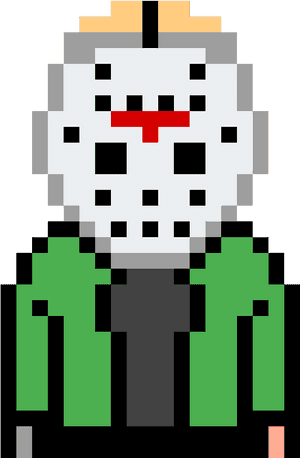 Transparent Jason Voorhees Png - 8 Bit Jason Voorhees, Png Download PNG image with transparent background