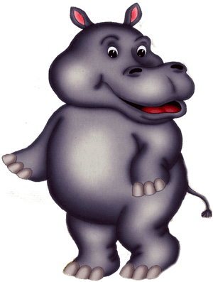 Transparent Jungle Animals Clipart - Hippopotamus, HD Png Download PNG image with transparent background