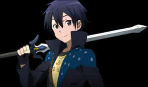 “ Transparent Kirito” - Anime Sword Art Online Kirito, HD Png Download PNG image with transparent background