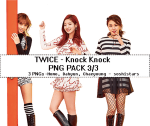 Transparent Knock Knock Clipart - Twice Knock Knock Png, Png Download PNG image with transparent background