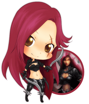 Transparent League Of Legends Katarina Png - League Of Legends, Png Download PNG with transparent background