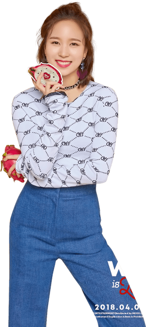Transparent Nayeon Png - Twice Mina What Is Love, Png Download PNG image with transparent background