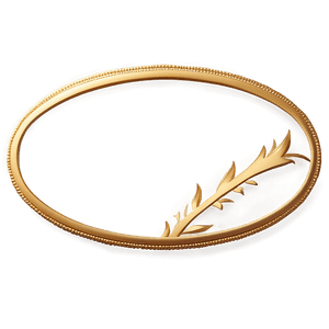 Transparent Oval Border PNG erm18 PNG image with transparent background