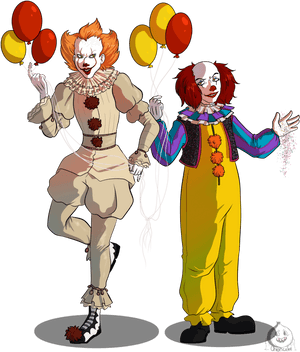 Transparent Pennywise Clown Png - Cartoon Pennywise, Png Download PNG image with transparent background