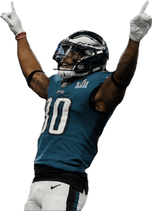 Transparent Philadelphia Eagles Helmet Png - Philadelphia Eagles Player Png, Png Download PNG image with transparent background