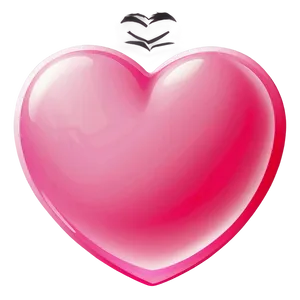 Transparent Pink Heart Emoji Png 54 PNG Image