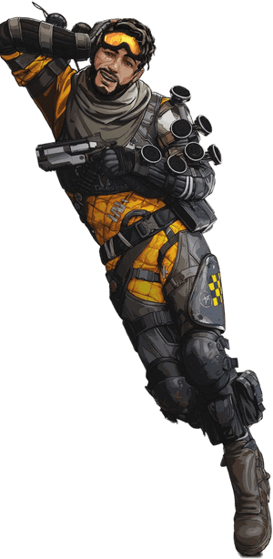 Transparent Pubg Character Png - Apex Legends Mirage Art, Png Download PNG image with transparent background