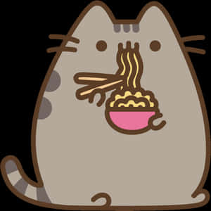 Transparent Pusheen Birthday Png - Pusheen Ramen Gif, Png Download PNG image with transparent background