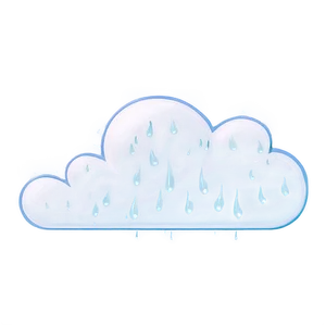 Transparent Rain Cloud Png Enh34 PNG Image