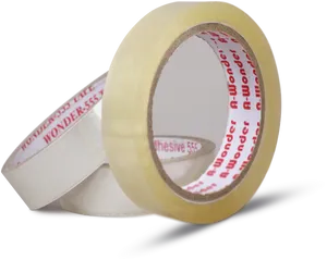 Transparent Scotch Tape Rolls PNG Image