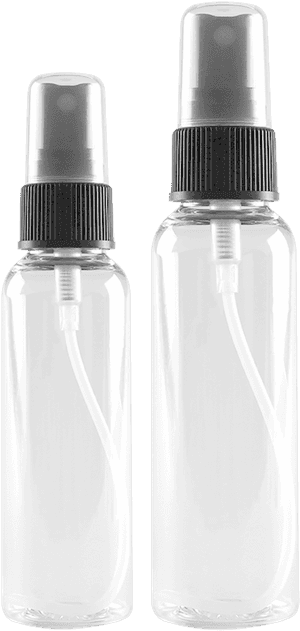 Black Long Spray Bottle Cap, HD Png Download PNG
