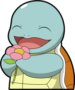 Transparent Squirtle Png - Squirtle Flower, Png Download PNG image with transparent background