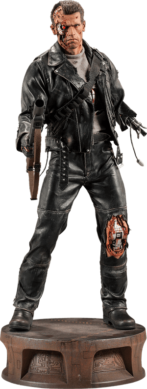 Transparent Terminator Arnold Png - Sideshow Battle Damaged Terminator, Png Download PNG image with transparent background