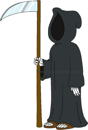 Transparent Timer Clipart - Death Family Guy Transparent, HD Png Download PNG image with transparent background