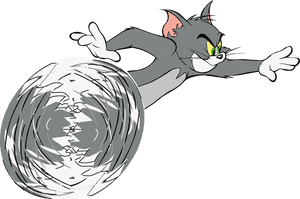 Transparent Tom And Jerry Png - Tom The Cat Running, Png Download PNG image with transparent background