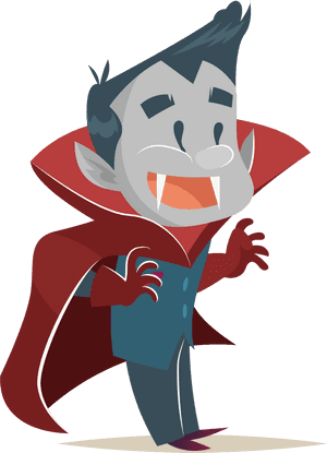 Transparent Vampire Mouth Png - Vampire Halloween Illustration, Png Download PNG image with transparent background