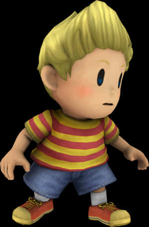 Transparent Vinesauce Png - Lucas Mother 3 Render, Png Download PNG image with transparent background