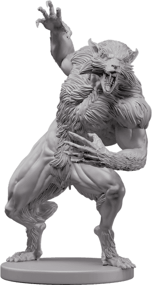 Transparent Werewolf Png - Werewolf Miniature, Png Download PNG image with transparent background