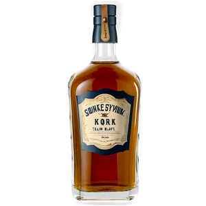 Transparent Whiskey Bottle Png Gic87 PNG Image