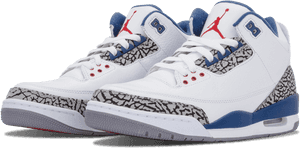 Transparent Womens Shoes Png - Jordan Air 3 True Blue, Png Download PNG image with transparent background