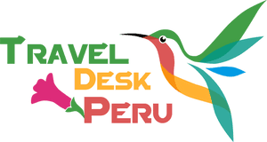 Travel Desk Peru_ Hummingbird_ Logo PNG image with transparent background