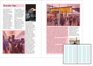 Magazines Layout Design - 2 Column Magazine Layout, HD Png Download PNG image with transparent background