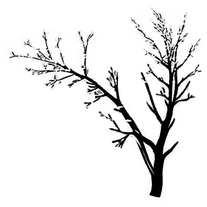 Tree Branch Silhouette PNG 27 PNG image with transparent background