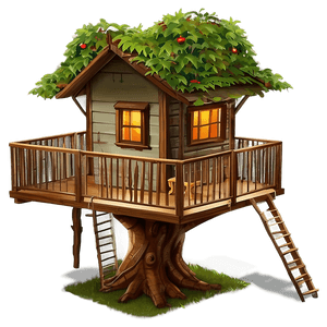 Tree House Design PNG 06282024 PNG