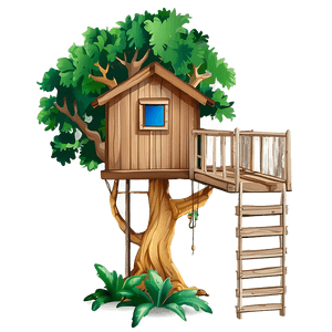 Tree House Design PNG oip PNG