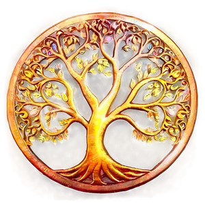 Tree Of Life With Sun Flare Png Alh PNG Image