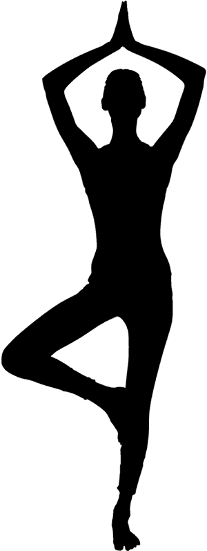 Tree Pose 10 Minute Yoga - Yoga Poses Vector Png, Transparent Png PNG image with transparent background