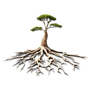 Tree Roots A PNG Image