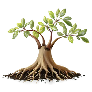 Tree Roots And Soil Png Boi57 PNG Image