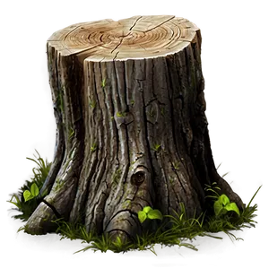 Tree Stump C PNG Image