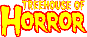 Treehouseof Horror Title PNG with transparent background