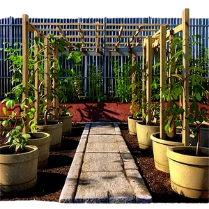 Trellis For Perennial Plants Png Kqq65 PNG Image