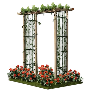 Trellis For Small Gardens Png Sxt57 PNG Image