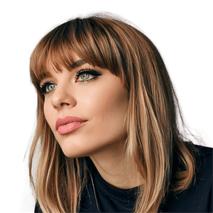 Trendy Bangs Looks PNG 05252024 PNG image with transparent background