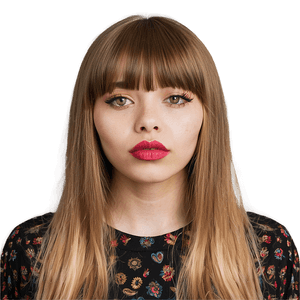 Trendy Bangs Looks PNG 05252024 PNG image with transparent background