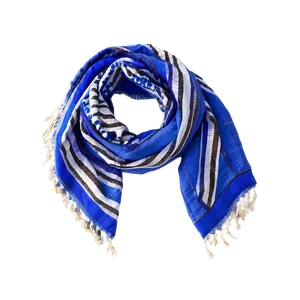 Trendy Blue Keffiyeh Png 4 PNG Image