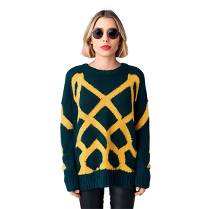 Trendy Oversized Sweaters Png 06282024 PNG Image