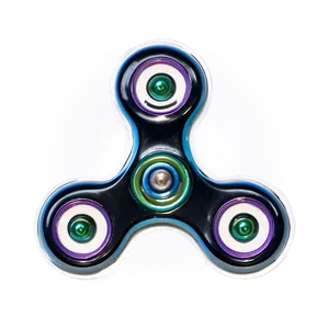 Tri-spinner Fidget Toy Png 06252024 PNG Image