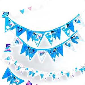 Triangle Banner For Baby Showers Png Ivb PNG Image