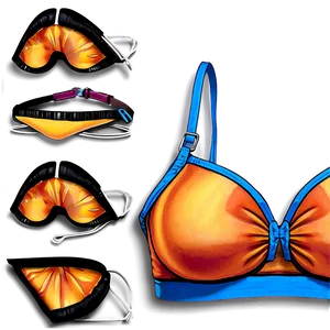 Triangle Bikini Top Png 66 PNG Image